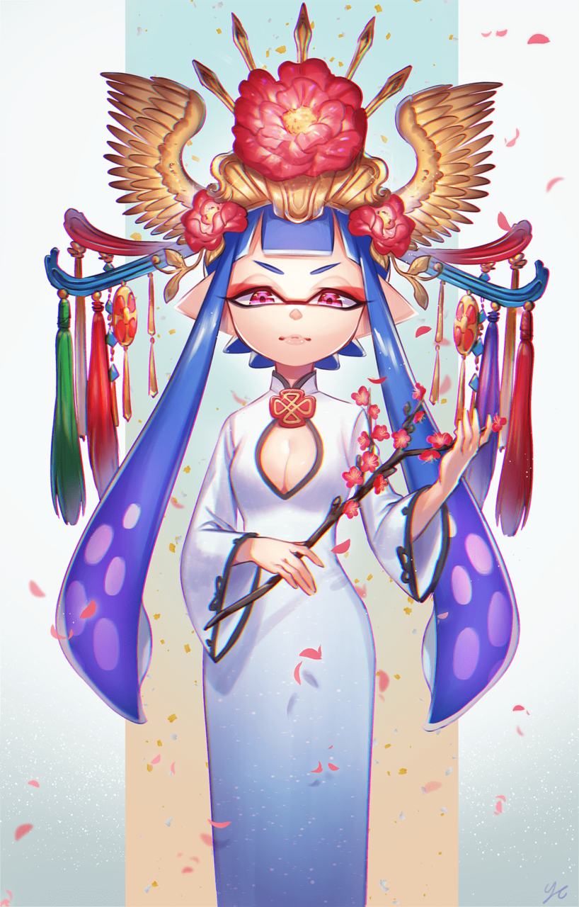 815 女帝 イカトドンイラスト部 イカトドン創作勢 Ika Queloud Net イカトドン Splatoonプレイヤー交流sns